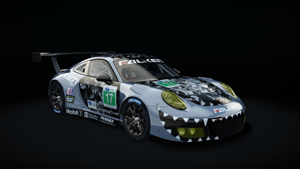 Porsche 911 GT3 R 2016, skin ALMS_17_Team_Falken_Tire_Road_Atlanta