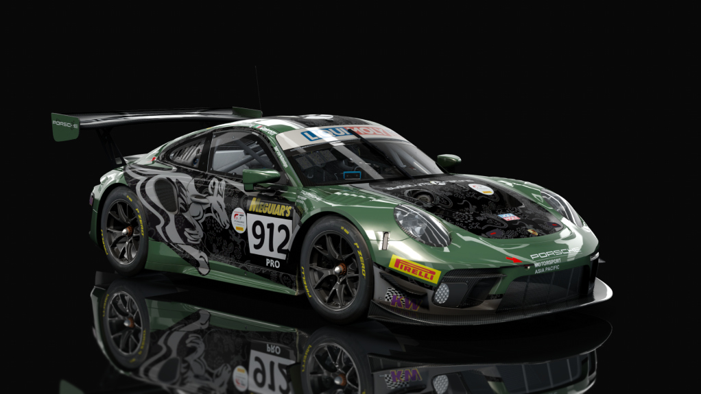 Porsche 911 GT3 R 2019 (991.2) Endurance, skin absolute_racing_912_b12h_2020