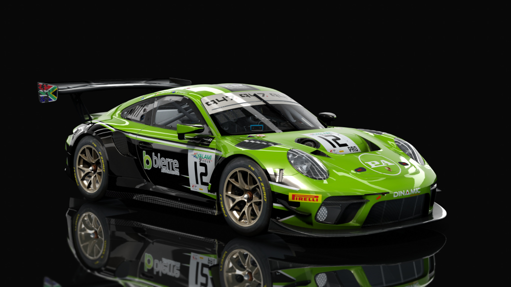 Porsche 911 GT3 R 2019 (991.2) Endurance, skin dinamic_12_kyalami_9h_2019