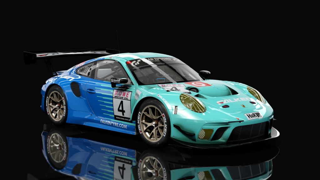 Porsche 911 GT3 R 2019 (991.2) Endurance, skin falken_motorsport_vln_4_2019
