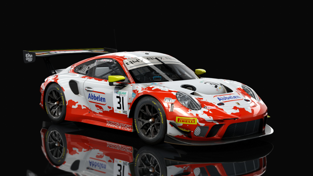 Porsche 911 GT3 R 2019 (991.2) Endurance, skin frikadelli_31_kyalami_9h_2019