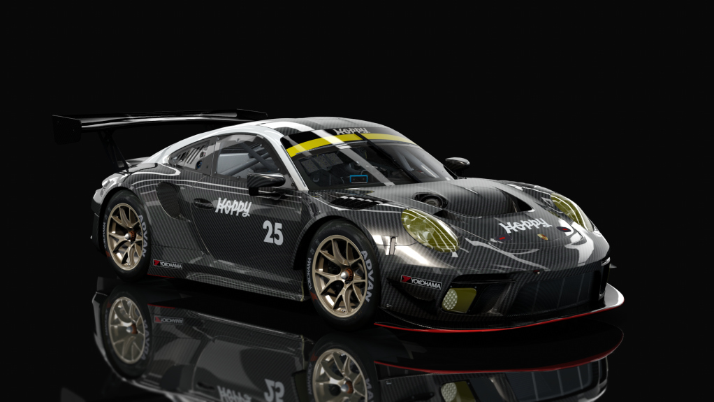 Porsche 911 GT3 R 2019 (991.2) Endurance, skin hoppy_team_tsuchiya_test_25_gt300_2020