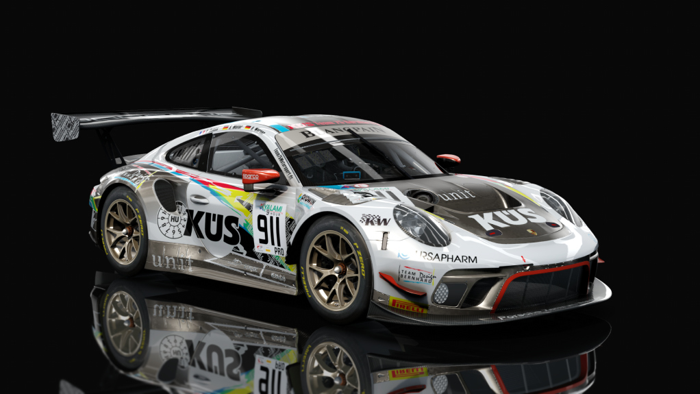 Porsche 911 GT3 R 2019 (991.2) Endurance, skin kus_team75_911_kyalami_9h_2019