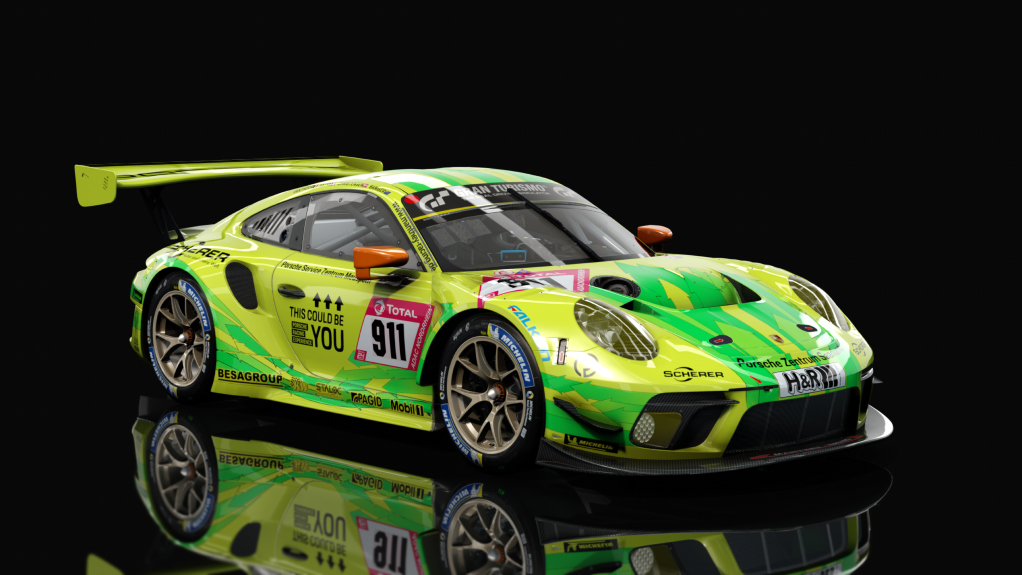 Porsche 911 GT3 R 2019 (991.2) Endurance, skin manthey_grello_911_n24h_2019