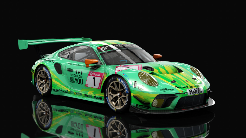Porsche 911 GT3 R 2019 (991.2) Endurance, skin manthey_gruno_1_n24h_2019