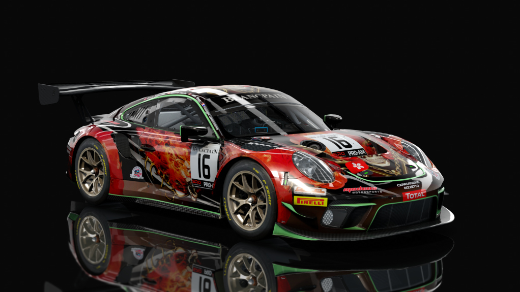 Porsche 911 GT3 R 2019 (991.2) Endurance, skin modena_16_spa_24h_2019