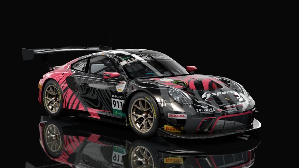 Porsche 911 GT3 R 2019 (991.2) Sprint, skin ebm_911_suzuka_10h_2019