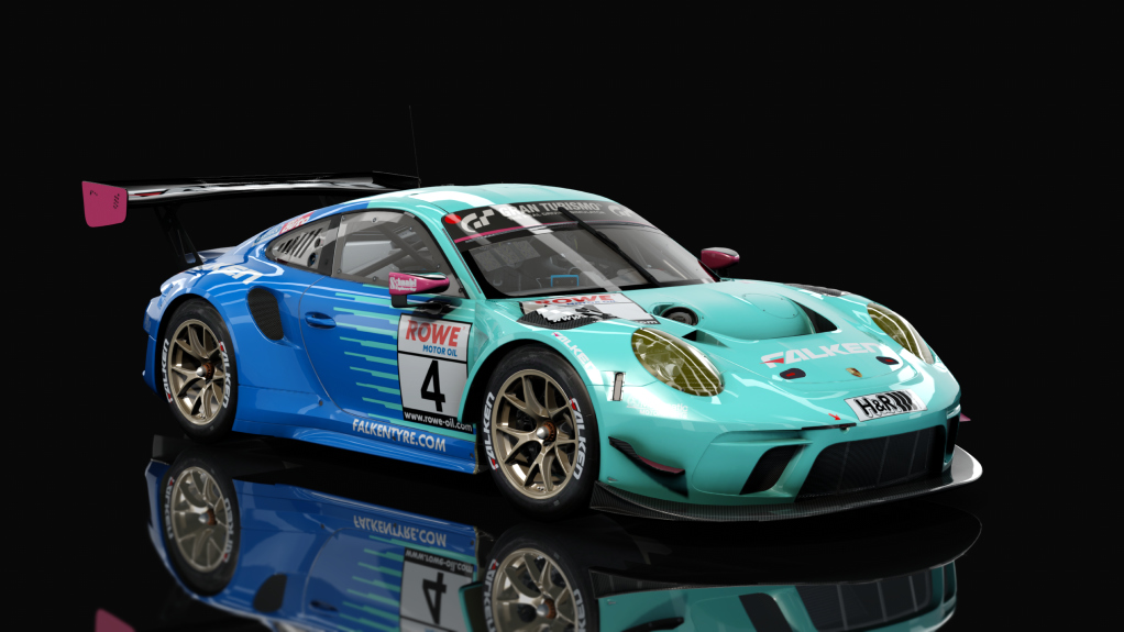Porsche 911 GT3 R 2019 (991.2) Sprint, skin falken_motorsport_4_nls_2020