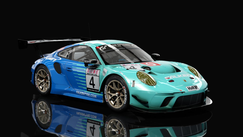 Porsche 911 GT3 R 2019 (991.2) Sprint, skin falken_motorsport_vln_4_2019