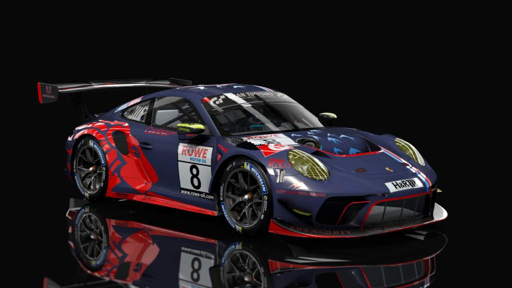 Porsche 911 GT3 R 2019 (991.2) Sprint, skin huber_motorsport_8_nls_2020