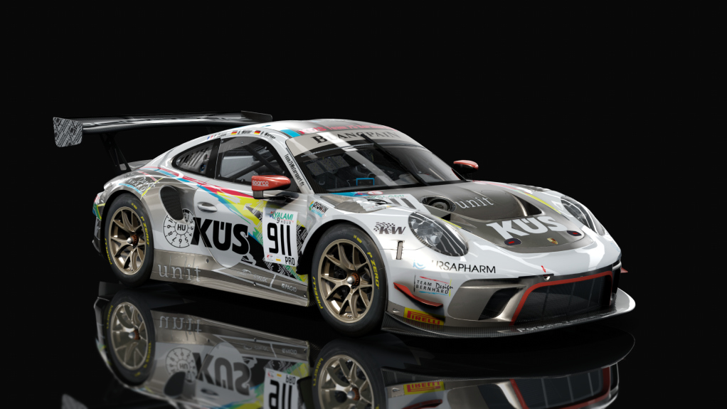 Porsche 911 GT3 R 2019 (991.2) Sprint, skin kus_team75_911_kyalami_9h_2019