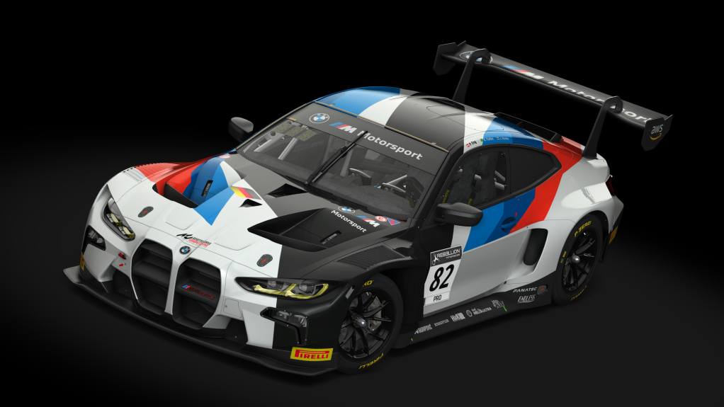 BMW M4 GT3, skin #82 bmw_werkslivery