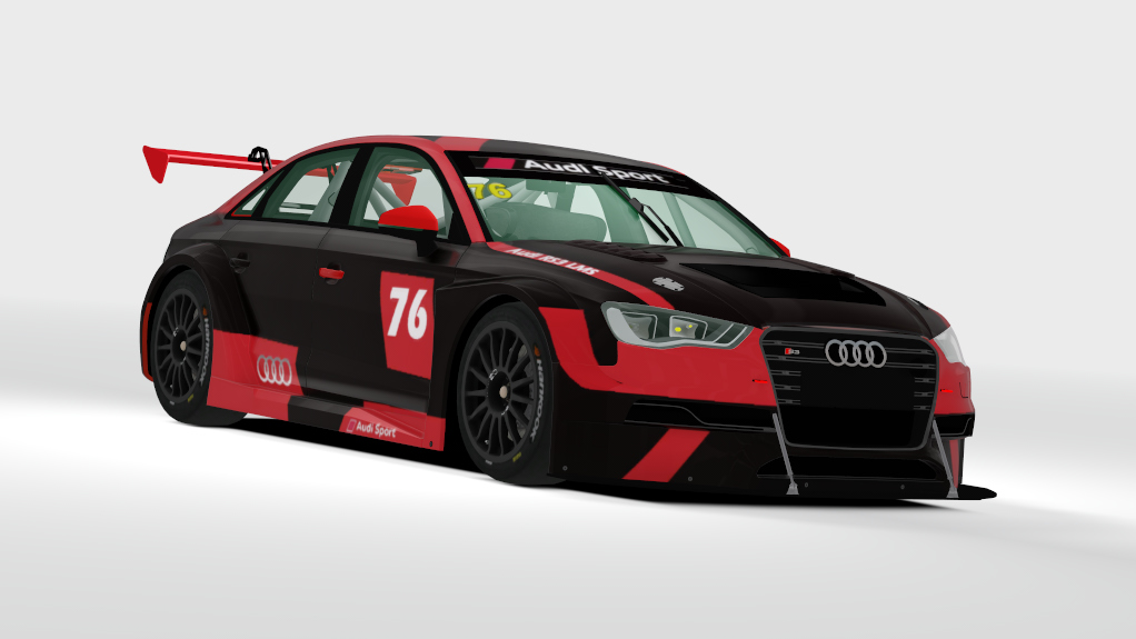 Audi RS3 TCR, skin team_audi_76