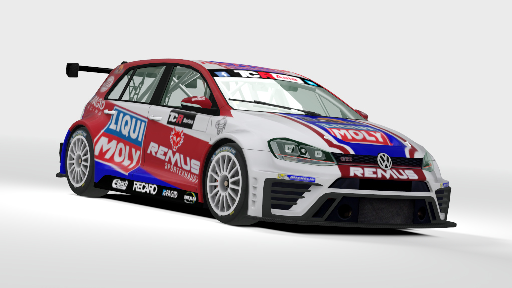 VW Golf GTi TCR, skin liquid_moly