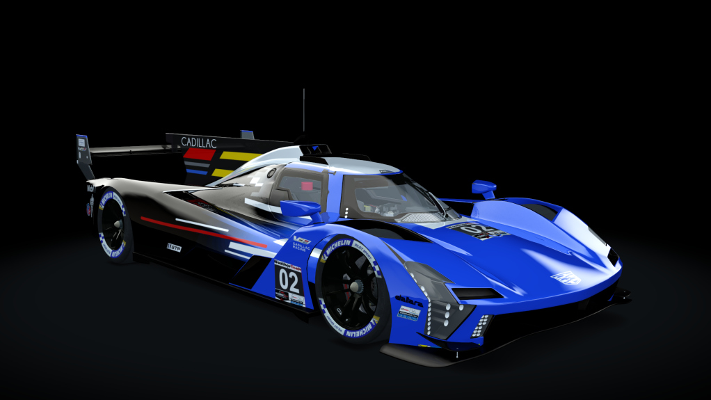 Cadillac V-LMDh 2023, skin 2023 Ganassi Racing #02