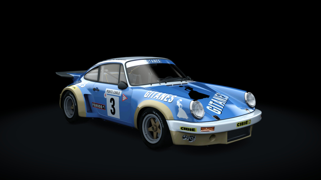 ACL GTR Porsche RSR 74, skin 33_Gitanes