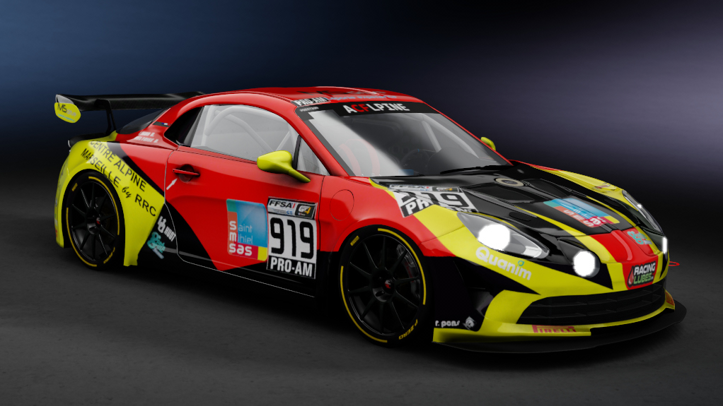 ACFLPINE A110 GT4 V1.2, skin 2019_Mirage_919