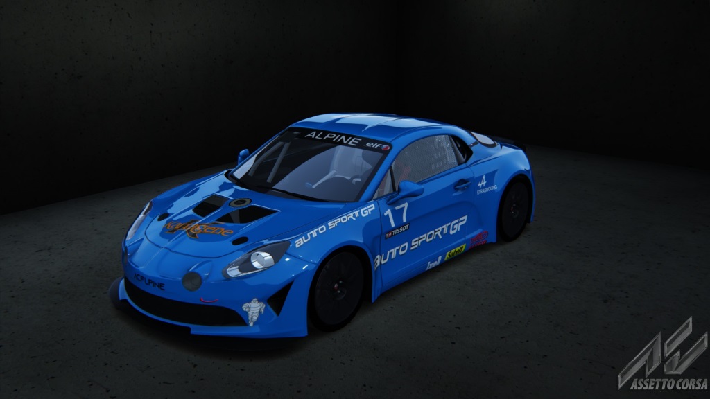 ACFLPINE A110 GT4 V1.2, skin AutosportGP_17