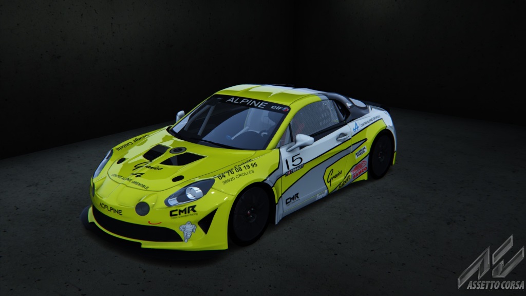 ACFLPINE A110 GT4 V1.2, skin CMR_15
