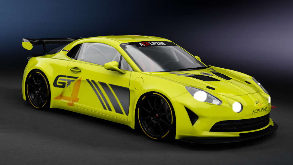 ACFLPINE A110 GT4 V1.2, skin green