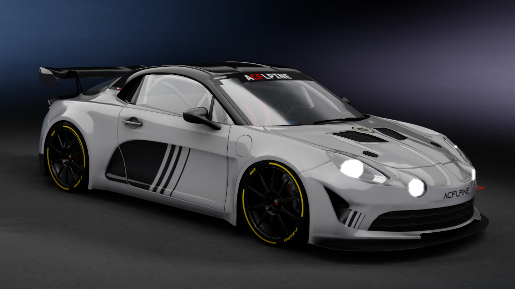 ACFLPINE A110 GT4 V1.2, skin grey