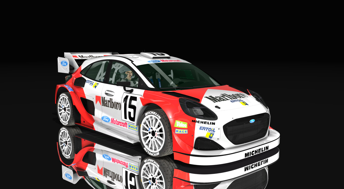 Ford Puma Rally1 2022, skin 15_Marlboro