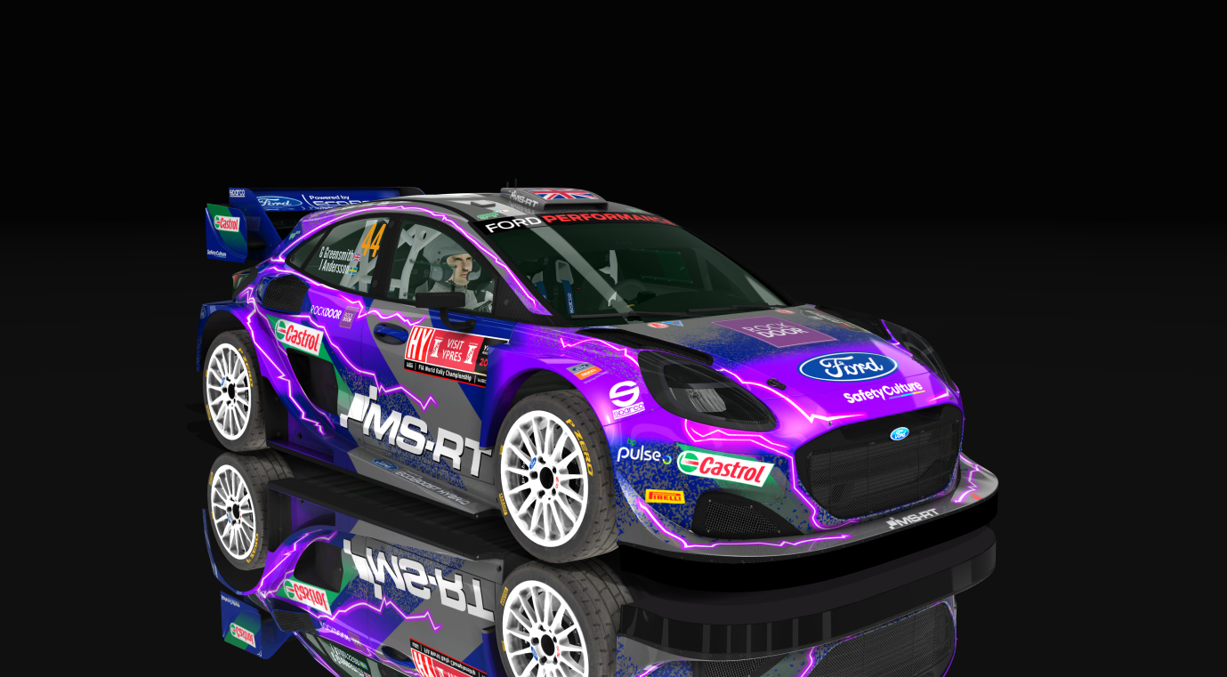 Ford Puma Rally1 2022, skin 44_G.GREENSMITH