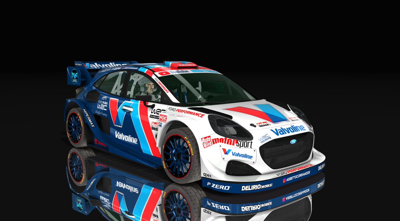 Ford Puma Rally1 2022, skin 7_Valvoline