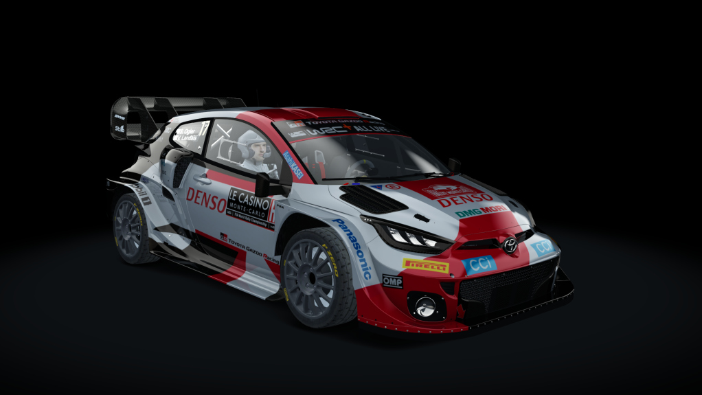 Toyota Yaris Rally1 2022 Gravel, skin 2023 WRC Toyota 17