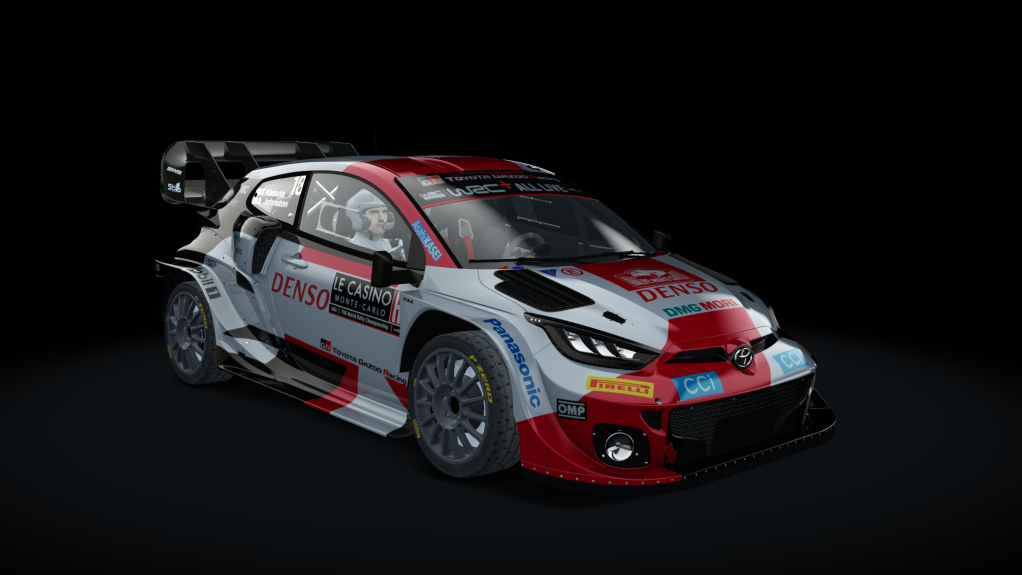 Toyota Yaris Rally1 2022 Gravel, skin 2023 WRC Toyota 18