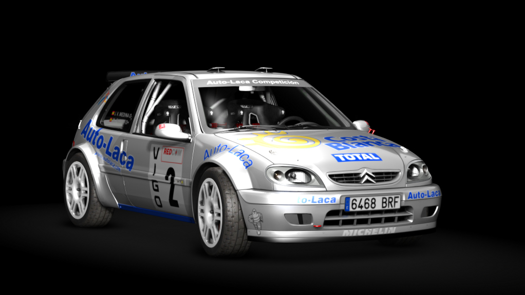 Citroen Saxo VTS (Fase 2) S1600, skin M. Fuster 2003