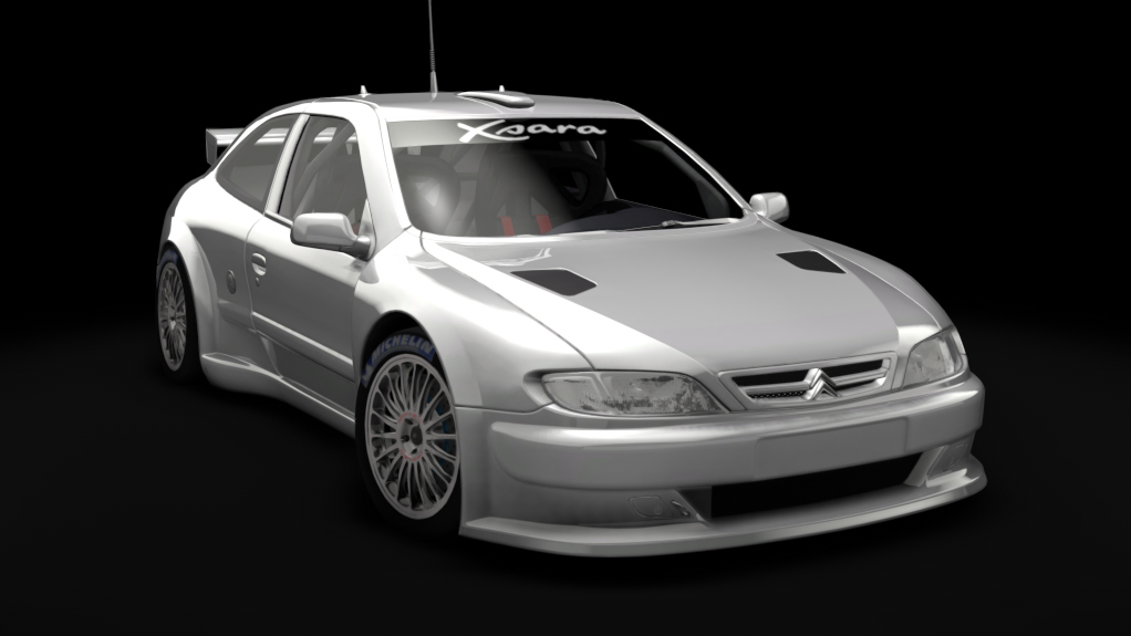 Citroën Xsara Kit-Car, skin Blanco