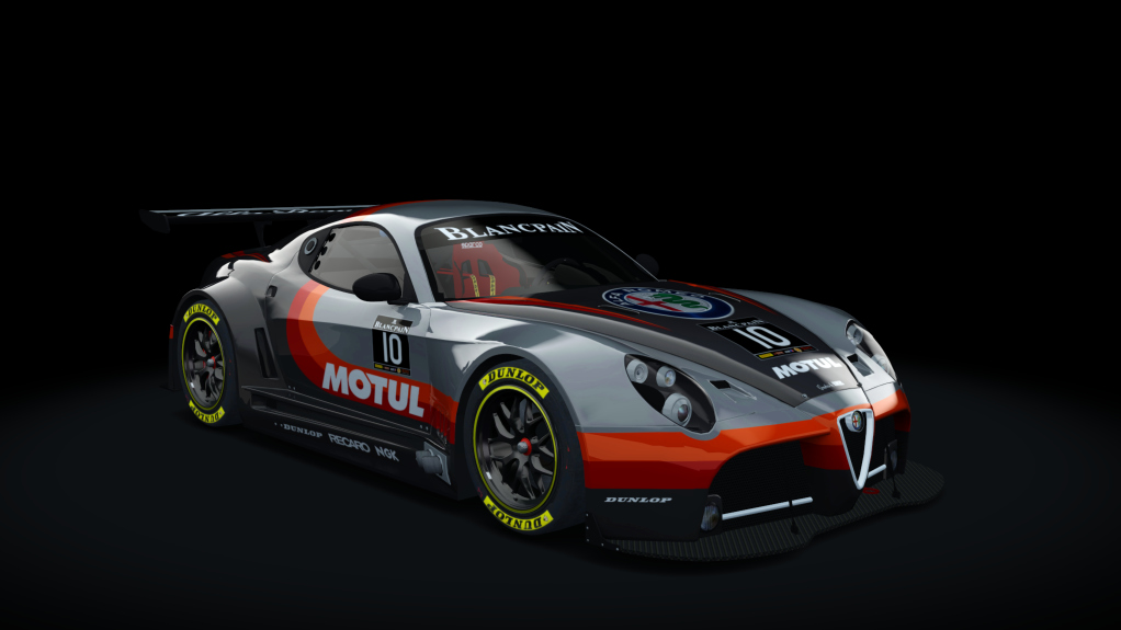 Alfa Romeo 8C GT3, skin motul