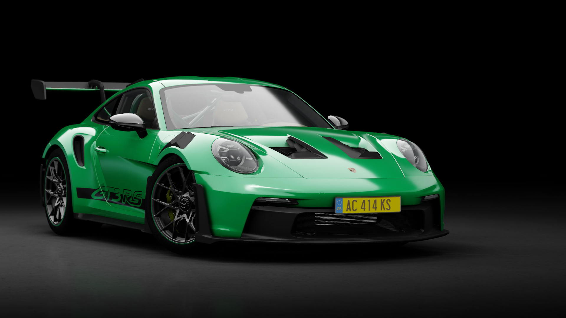 Porsche 911 GT3 RS (992), skin 04_racing_green