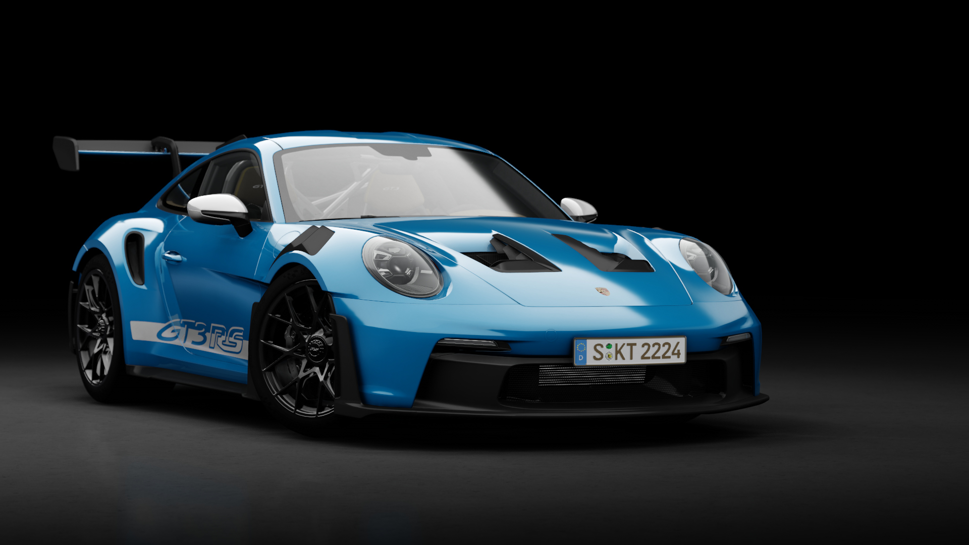 Porsche 911 GT3 RS (992), skin 05_blue