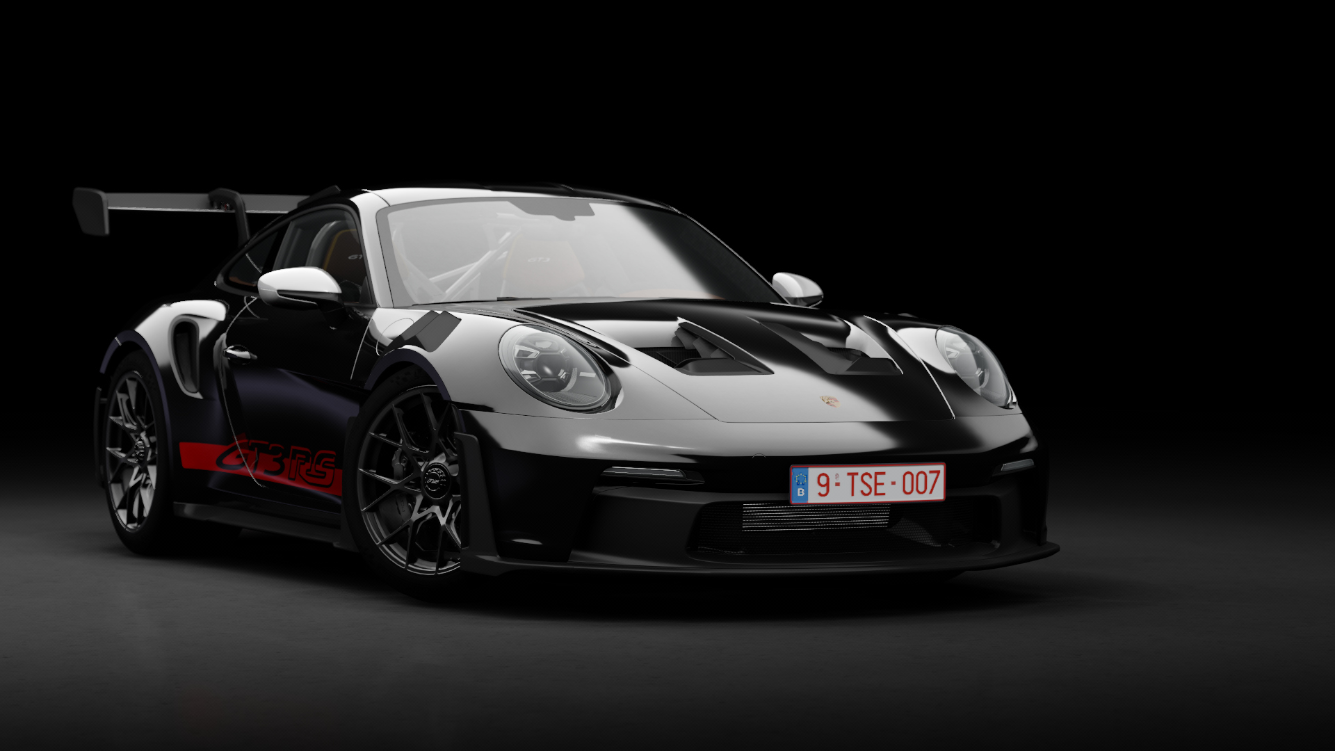 Porsche 911 GT3 RS (992), skin 06_black