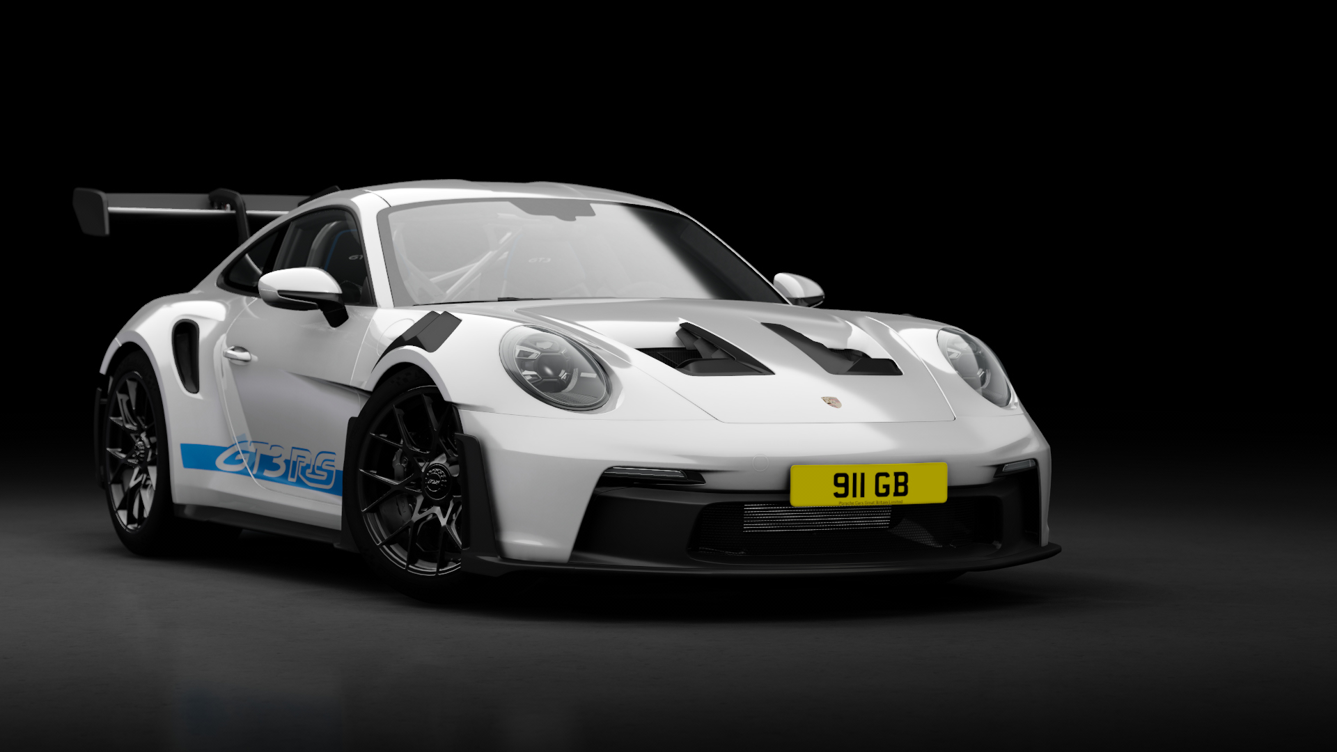 Porsche 911 GT3 RS (992), skin 101_white