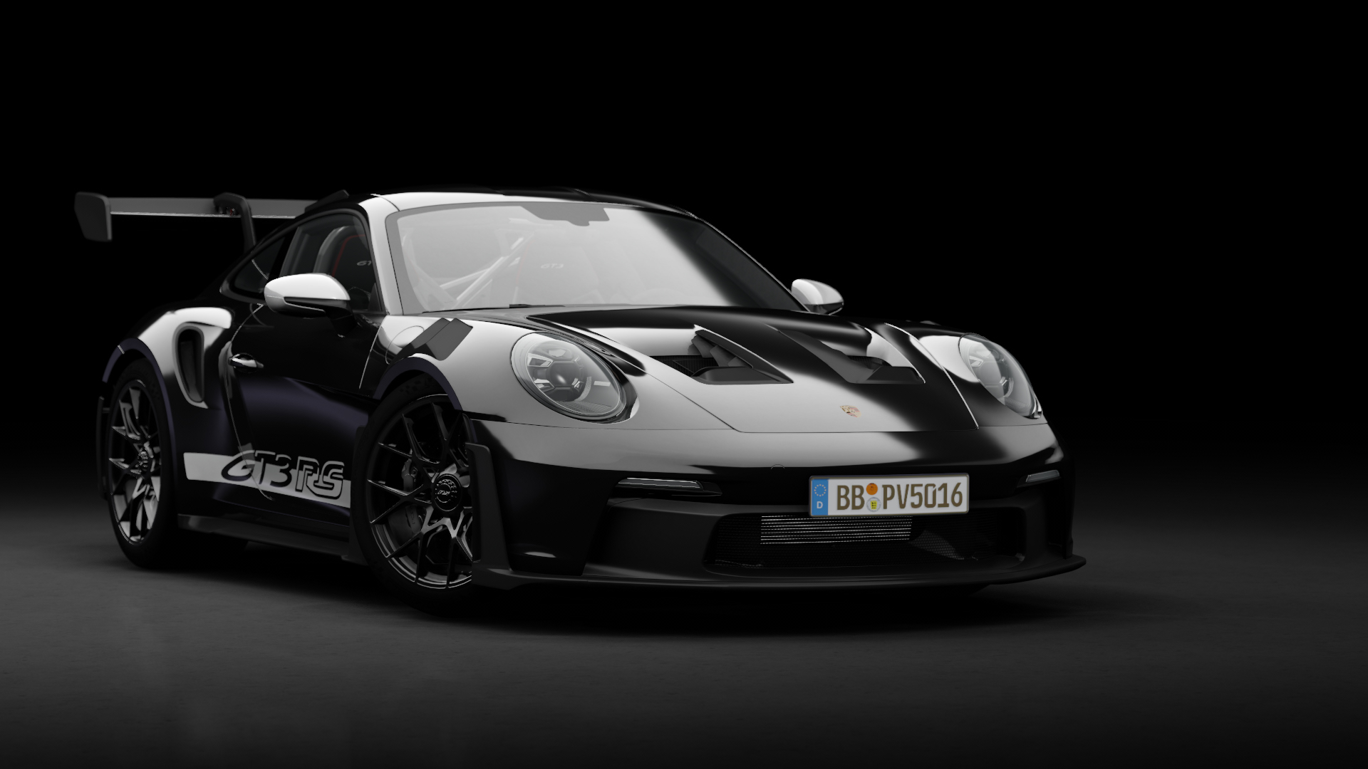 Porsche 911 GT3 RS (992), skin 102_black