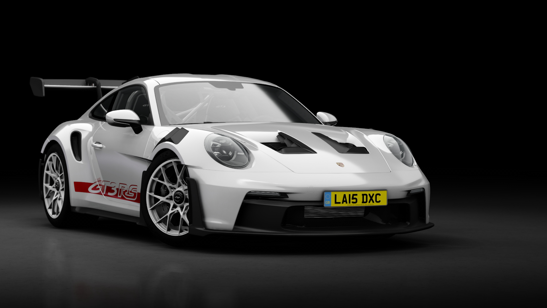 Porsche 911 GT3 RS (992), skin 106_carrera_white_metallic