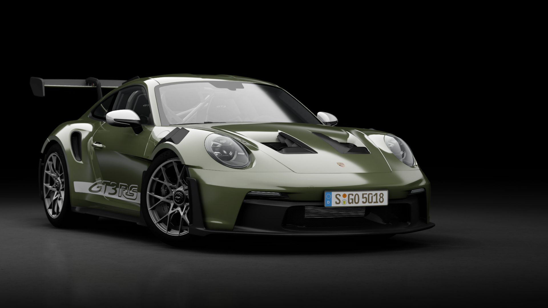 Porsche 911 GT3 RS (992), skin 118_pts_natoolive