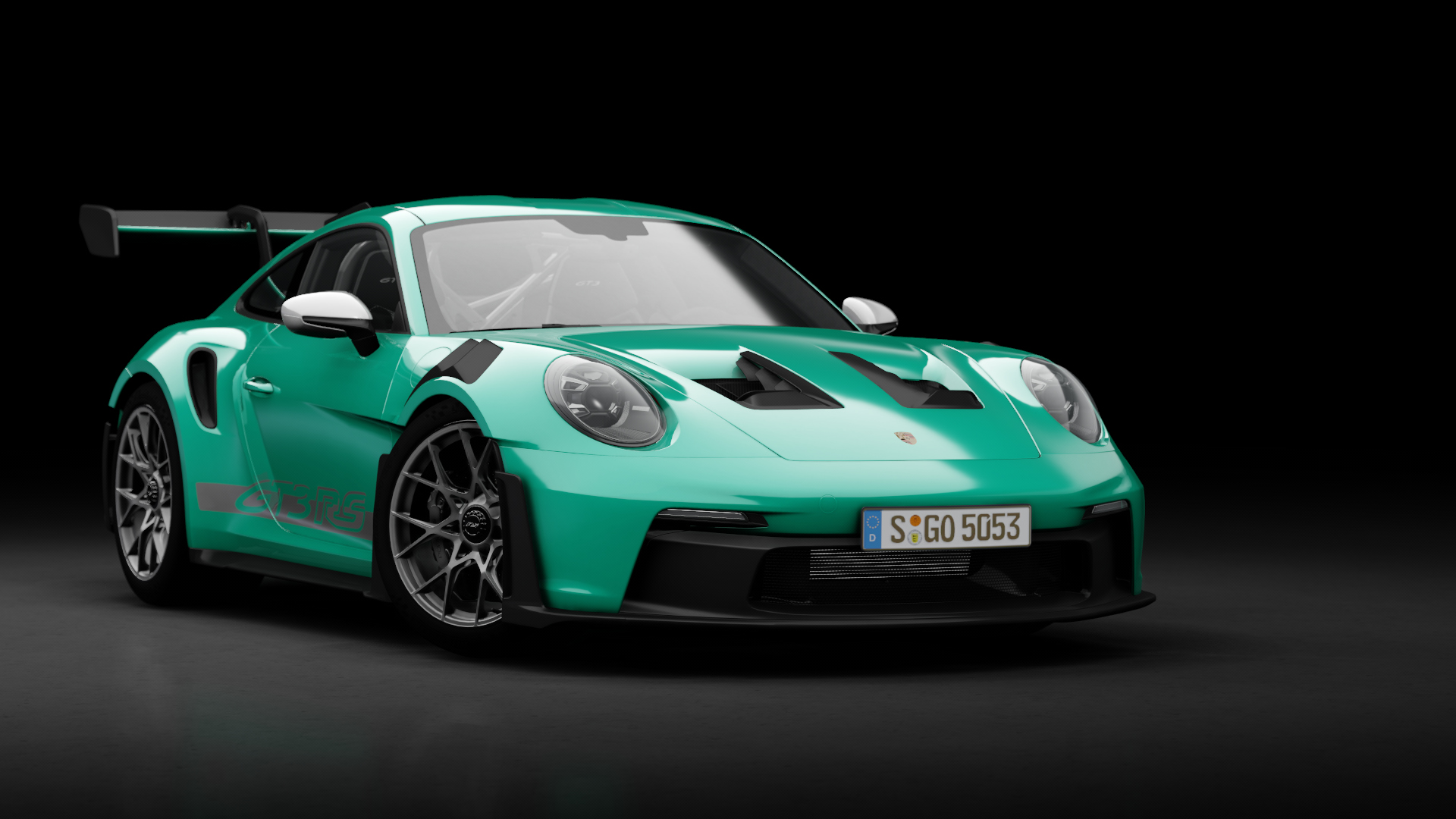 Porsche 911 GT3 RS (992), skin 121_pts_lightergreen