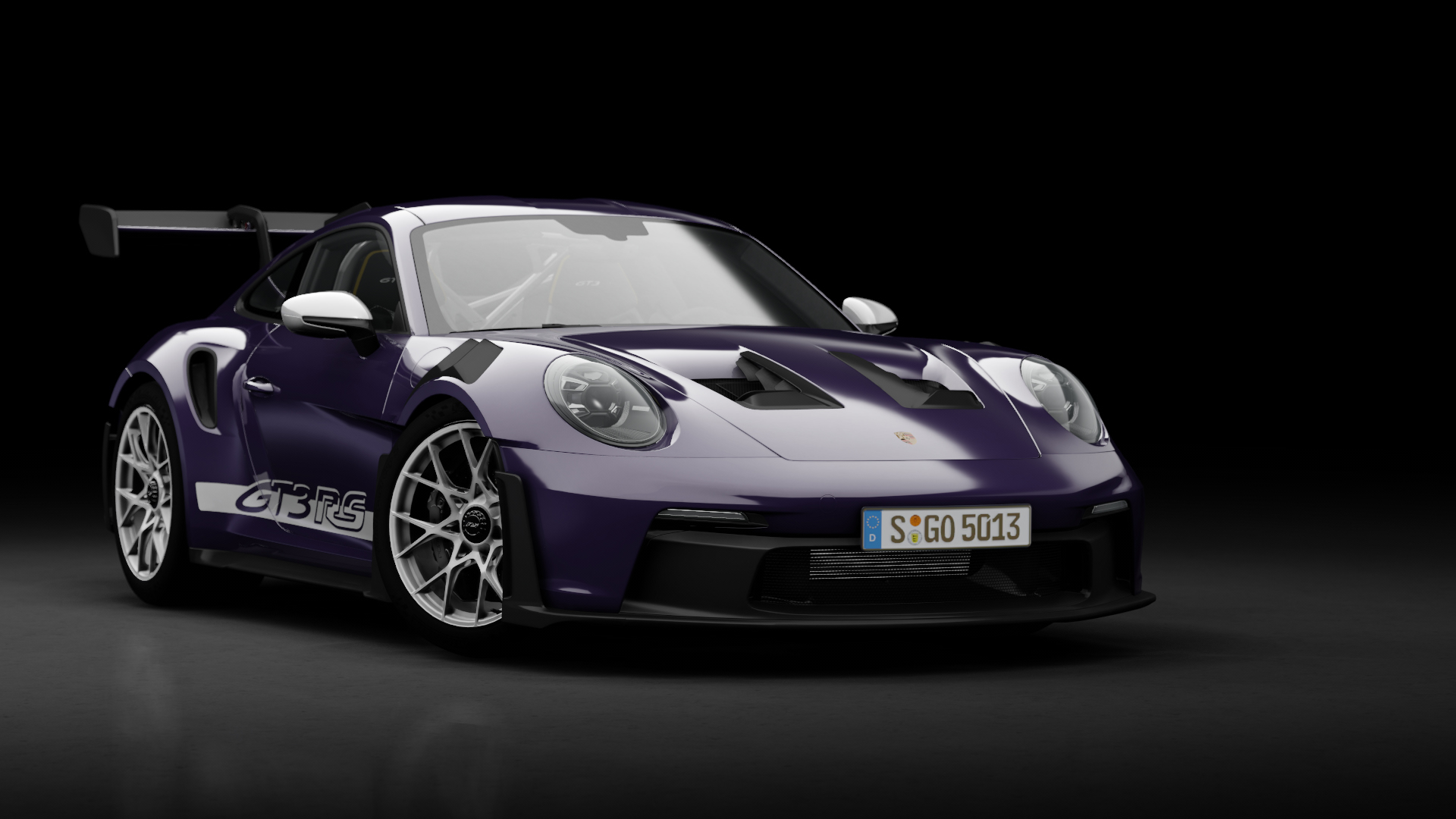 Porsche 911 GT3 RS (992), skin 123_ultraviolet