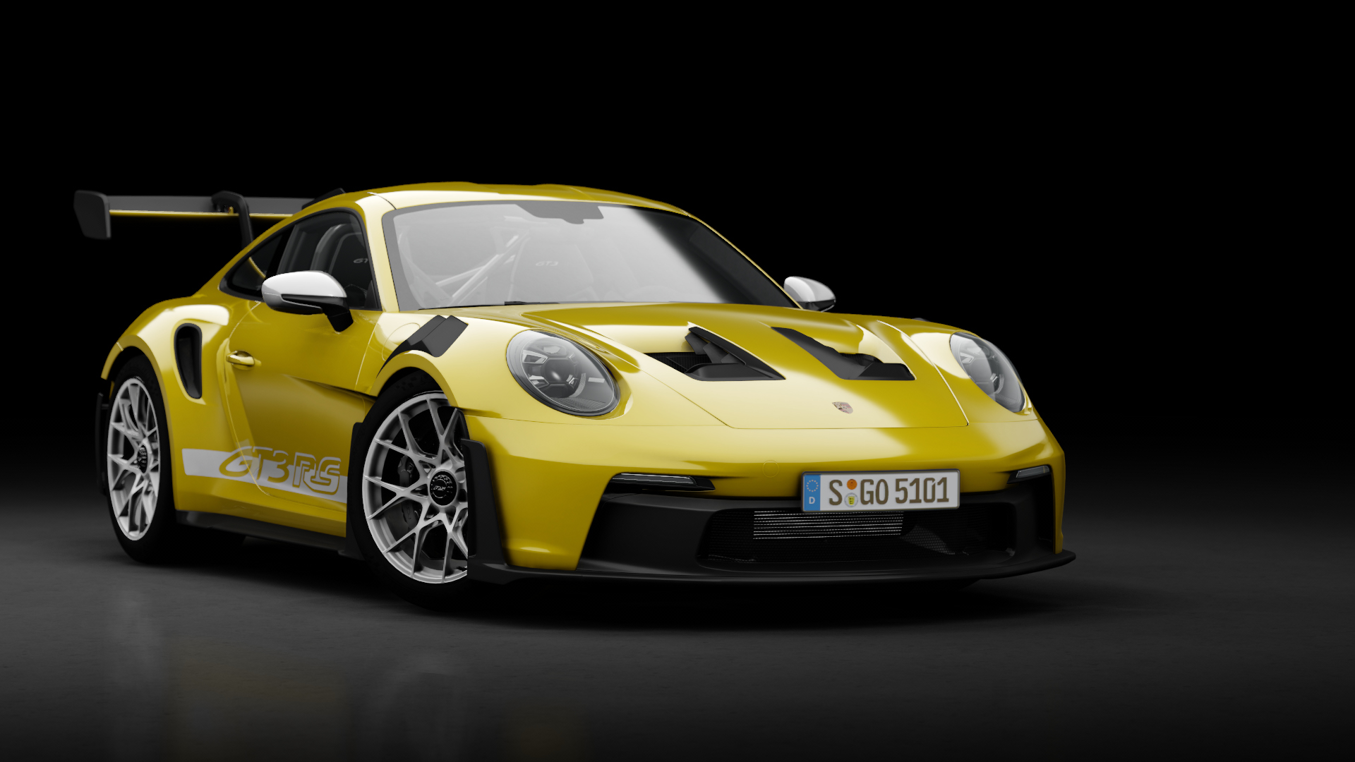 Porsche 911 GT3 RS (992), skin 125_pts_pts_speedyellow