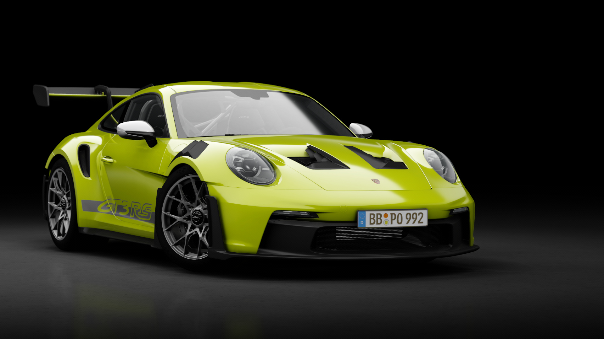 Porsche 911 GT3 RS (992), skin 131_pts_acidgreen