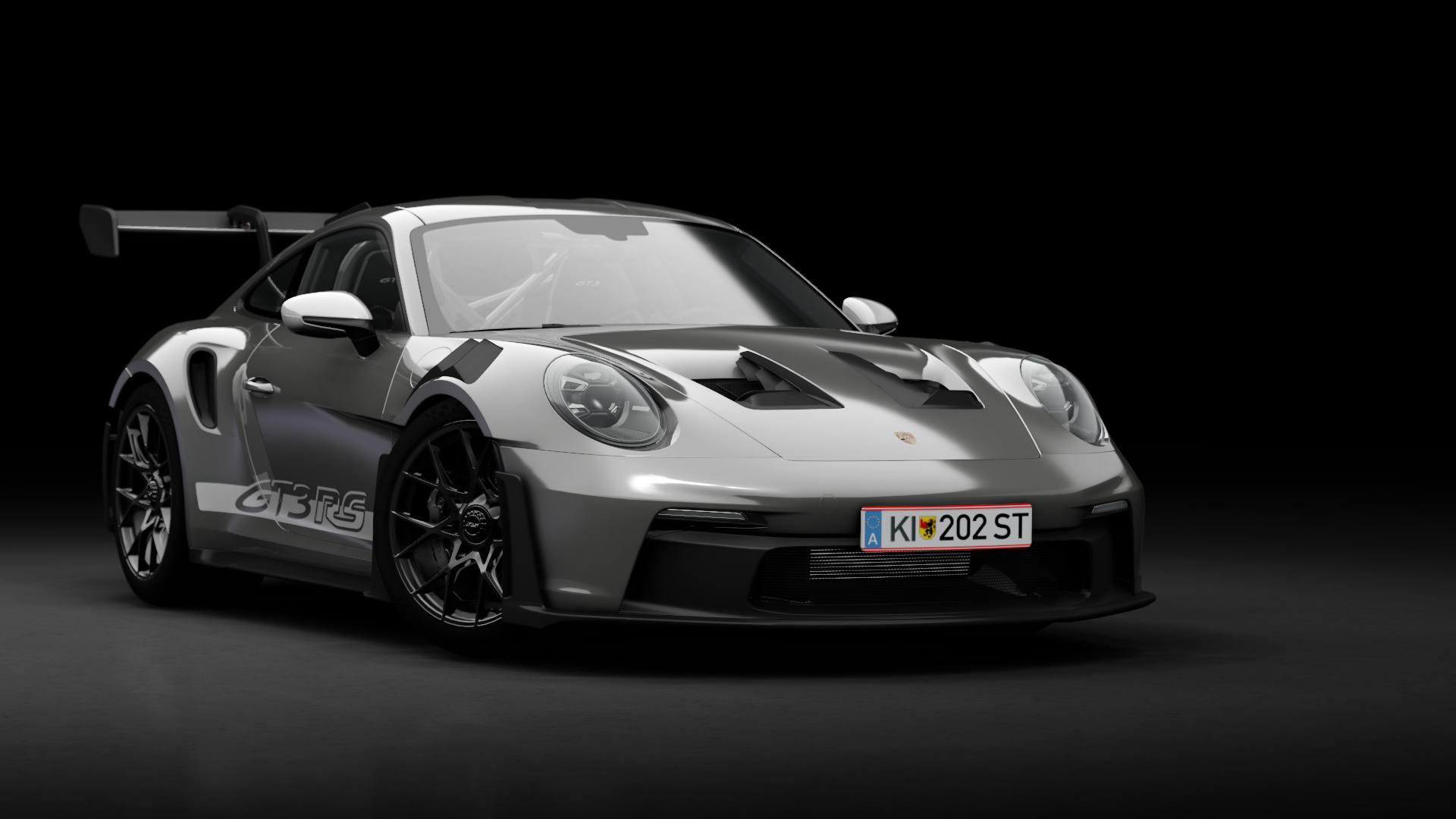 Porsche 911 GT3 RS (992), skin Agate Grey Metallic