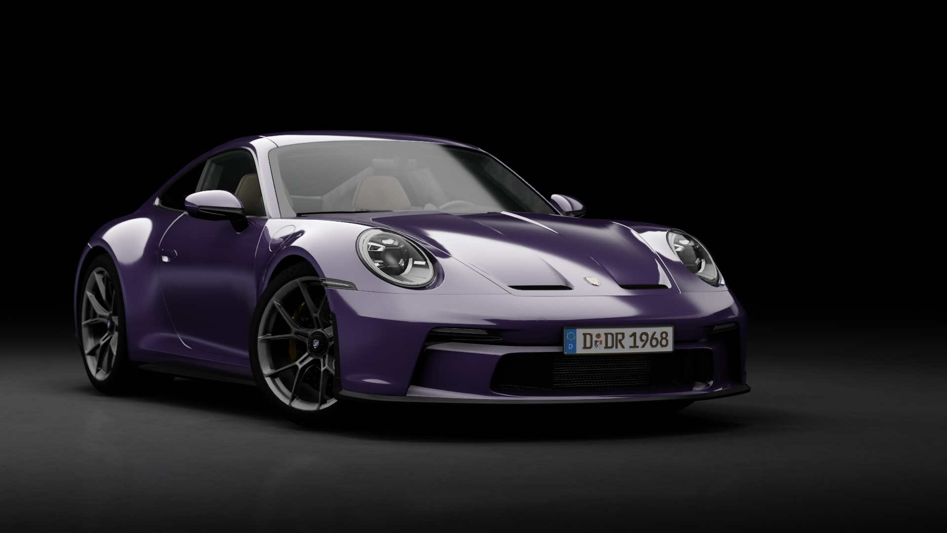 Porsche 911 GT3 (992) Touring Manual, skin 01_ultraviolet