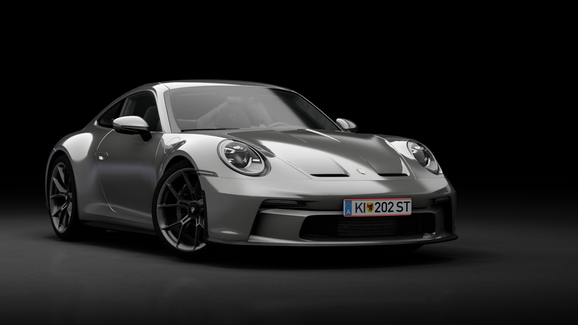 Porsche 911 GT3 (992) Touring Manual, skin Agate Grey Metallic
