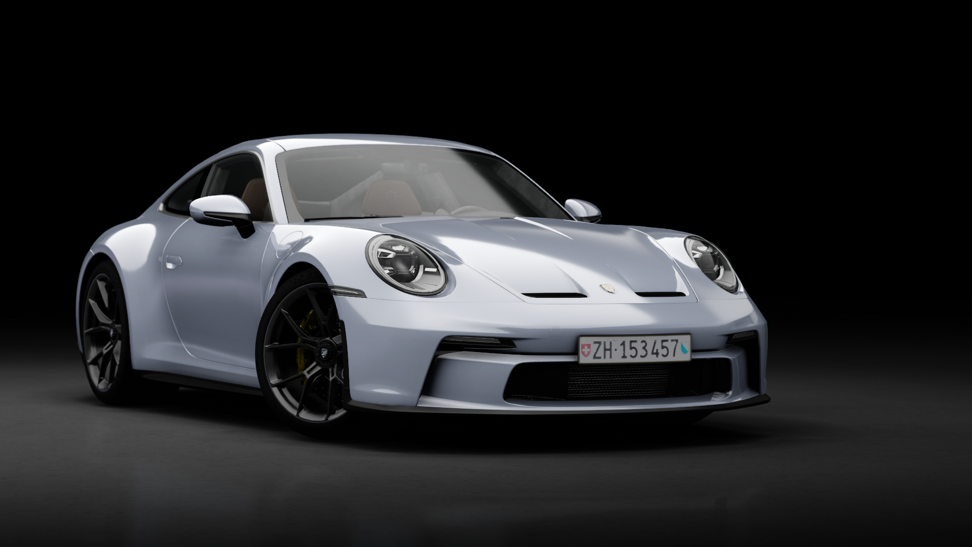 Porsche 911 GT3 (992) Touring Manual, skin Dolomite Silver Metallic