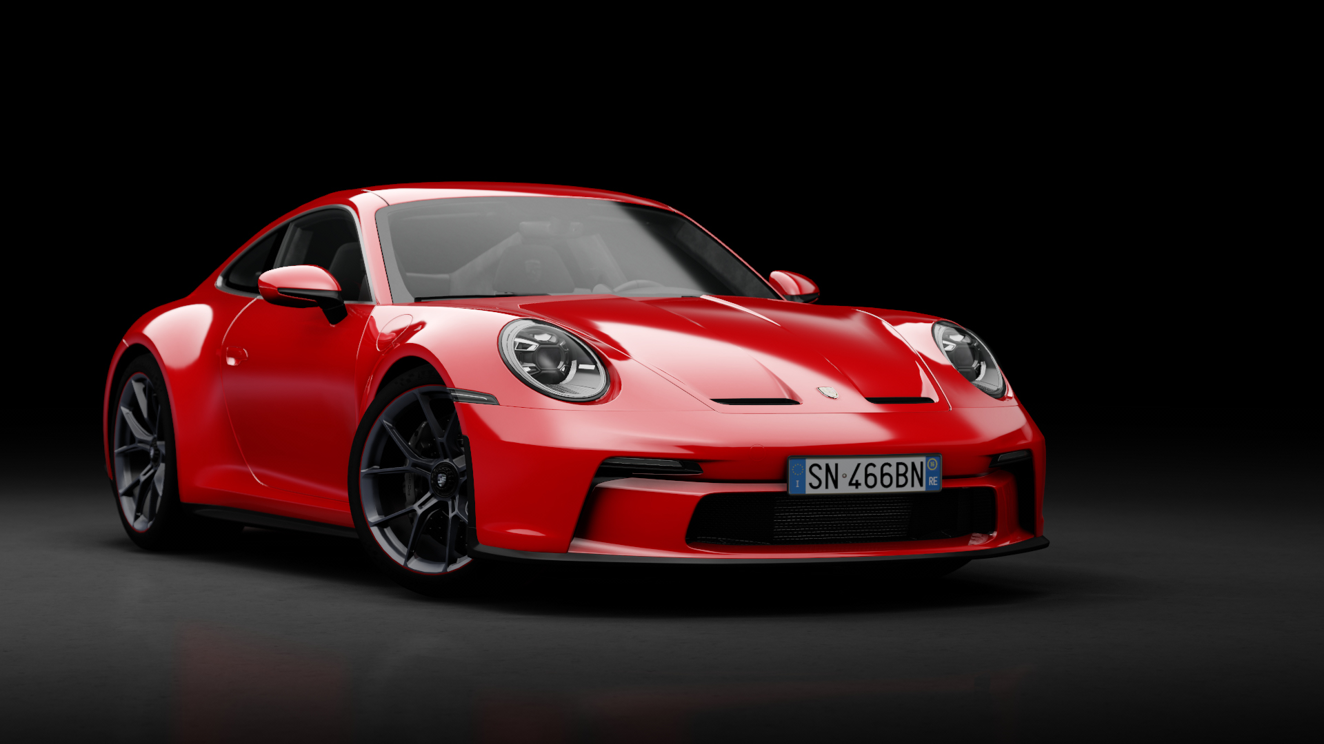 Porsche 911 GT3 (992) Touring Manual, skin Red