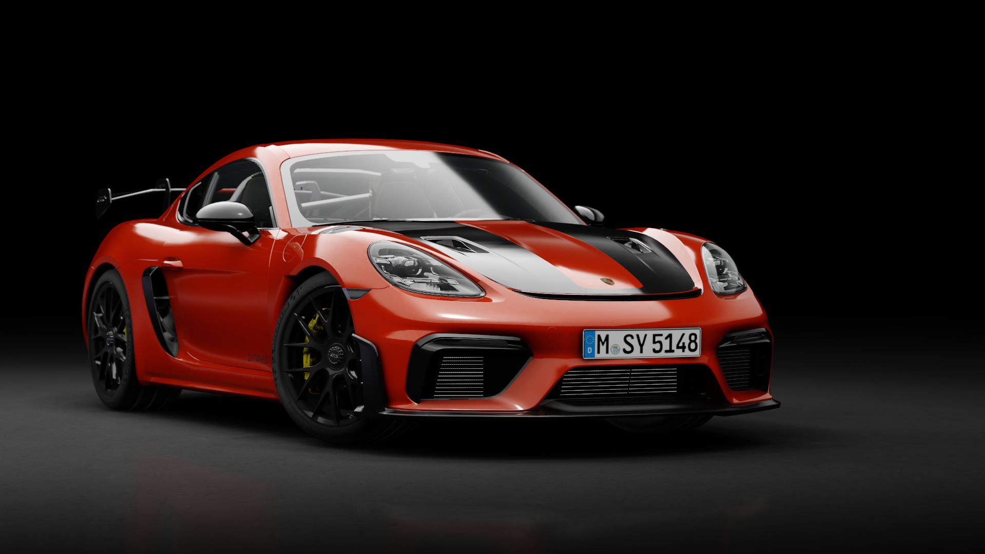 Porsche 718 Cayman GT4 RS, skin 01_guards_red